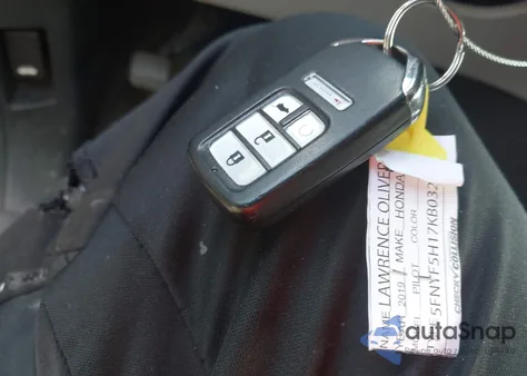 2019 Honda Pilot Lx из США, поврежденный, VIN 5FNYF5H17KB032167